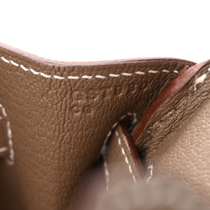 Hermes Togo Birkin 25 Etoupe 7 of 12