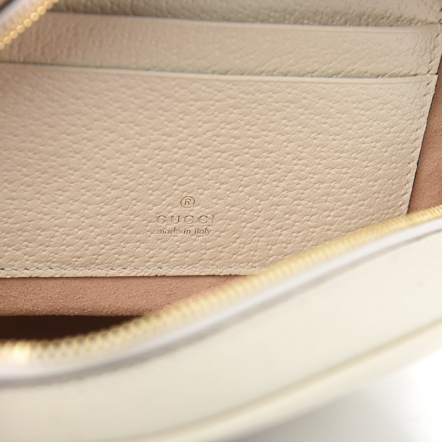 Textured Calfskin Web Mini Ophidia Round Backpack Mystic White
