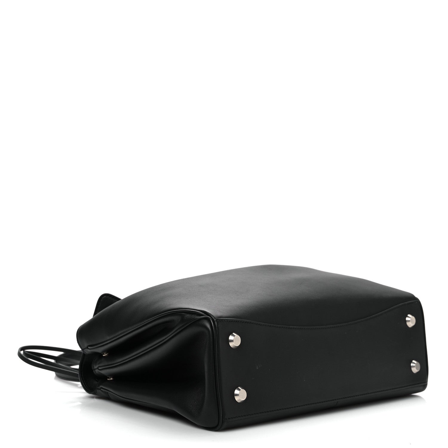 Balenciaga Natural Smooth Calfskin Medium Rodeo Top Handle Handbag Black 4 of 10