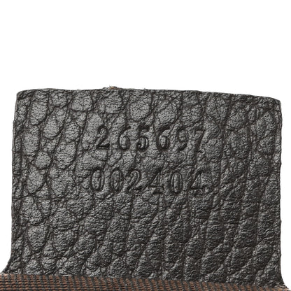 Gucci Crystal Monogram Medium Joy Boston Dark Brown 7 of 15