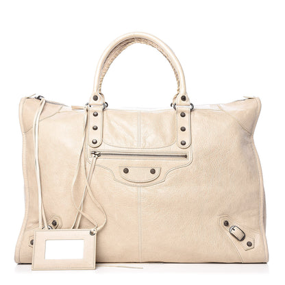 Balenciaga Agneau Classic Hardware Weekender Praline 1 of 19