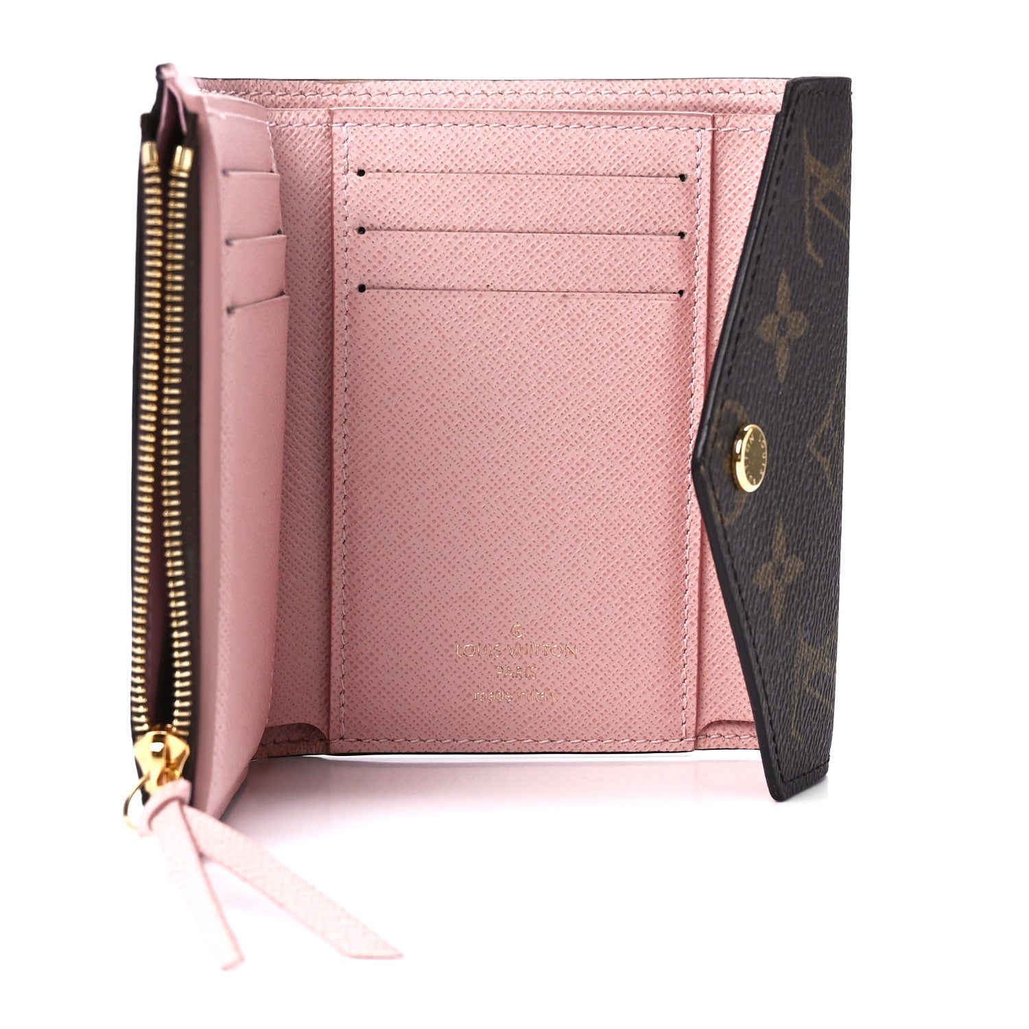 Louis Vuitton Monogram Victorine Wallet Rose Ballerine 6 of 12