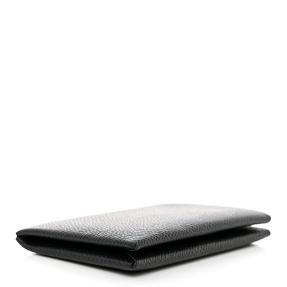Hermes Epsom Calvi Card Case Black 4 of 8
