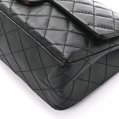 Chanel Aged Calfskin Quilted 2.55 Reissue 226 Flap Black 11 of 13