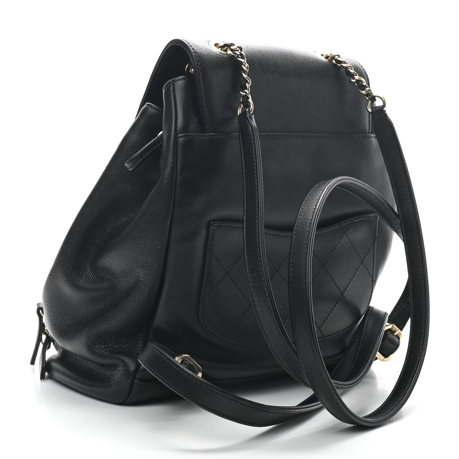 Chanel Caviar Quilted Business Affinity Backpack Black 3 of 9