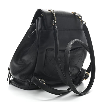 Chanel Caviar Quilted Business Affinity Backpack Black 3 of 9