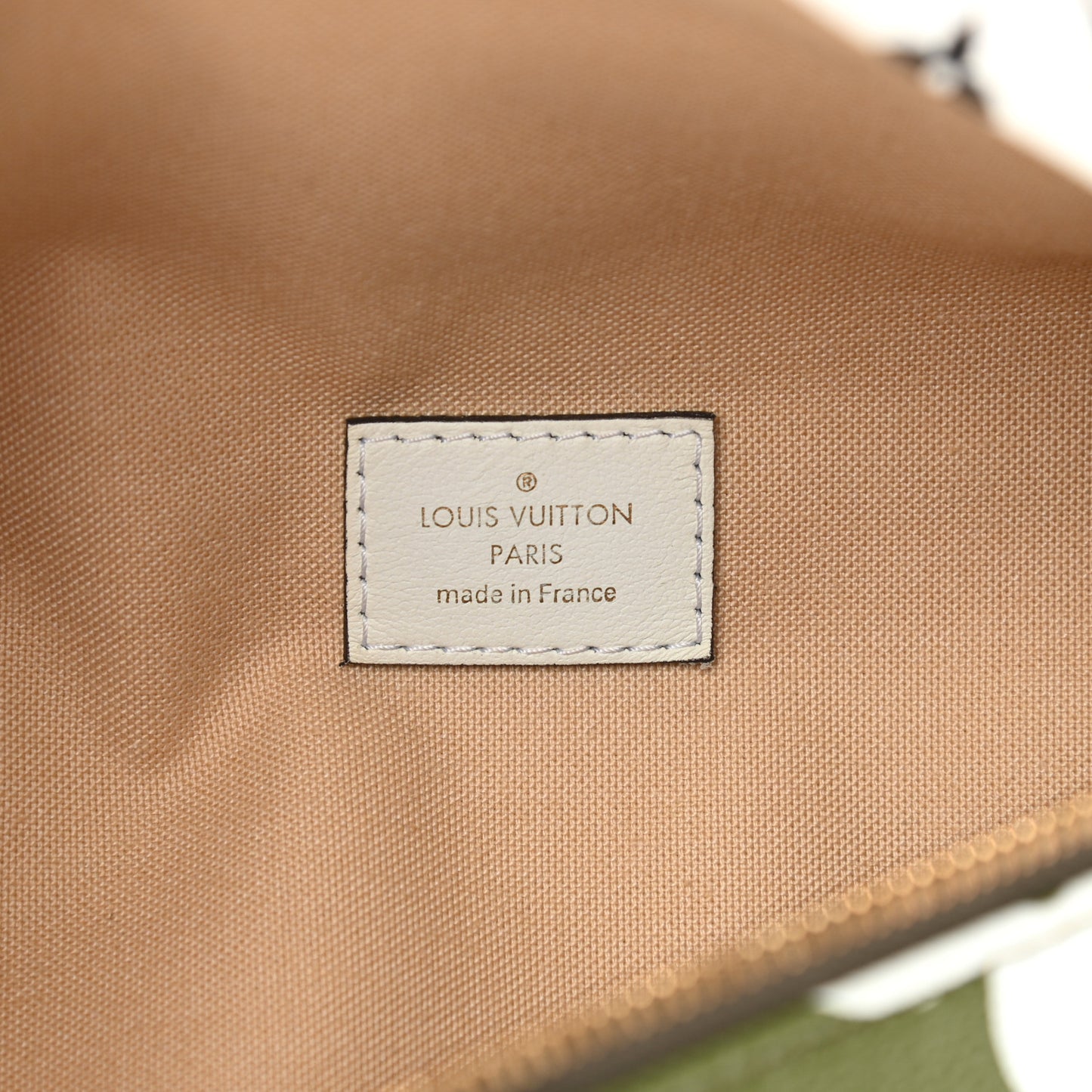 Monogram Giant Bumbag Kaki Beige