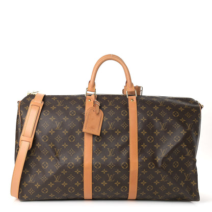 Louis Vuitton Monogram Keepall Bandouliere 55 1 of 12