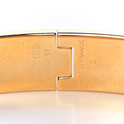 Hermes Enamel Narrow Clic Clac H Bracelet PM White 4 of 4