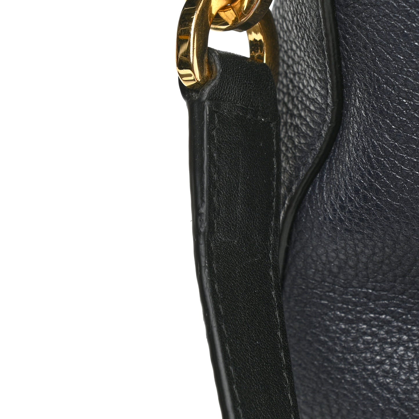 Calfskin Small Puzzle Bag Midnight Blue Black