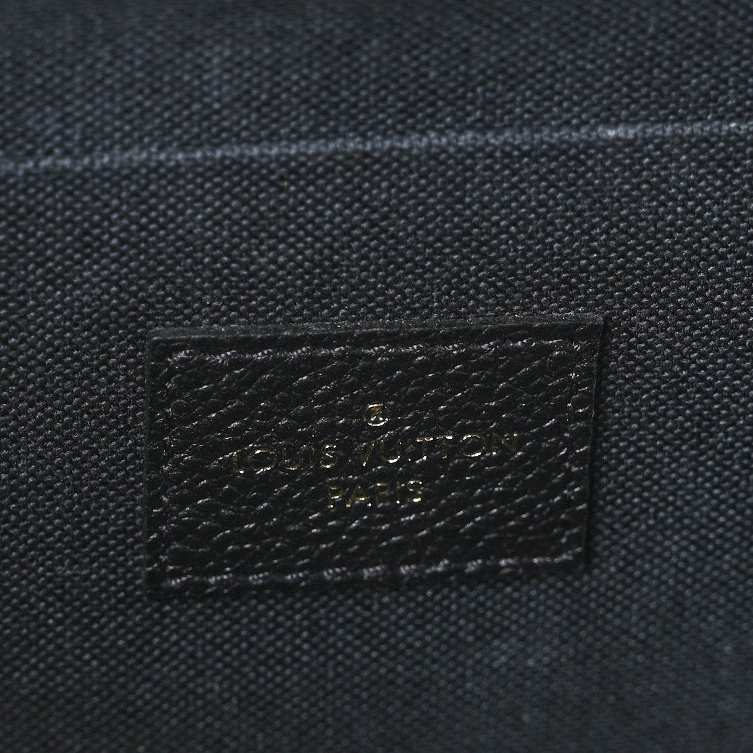 Louis Vuitton Empreinte Pochette Felicie Chain Wallet Black 6 of 8