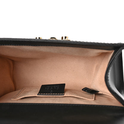 Gucci Guccissima Small Padlock Shoulder Bag Black 5 of 9