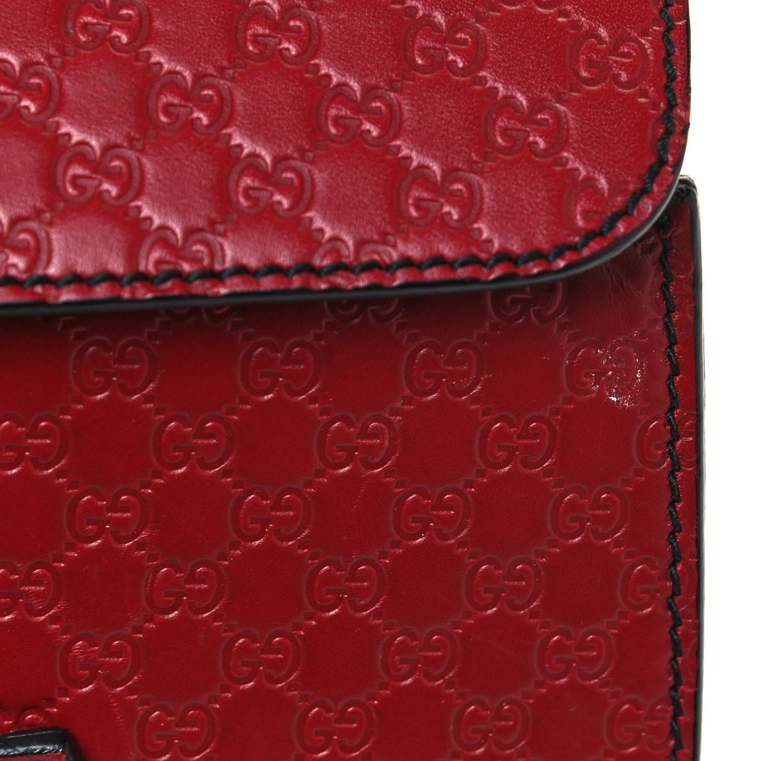 Gucci Microguccissima Medium Emily Chain Shoulder Bag Red 16 of 16