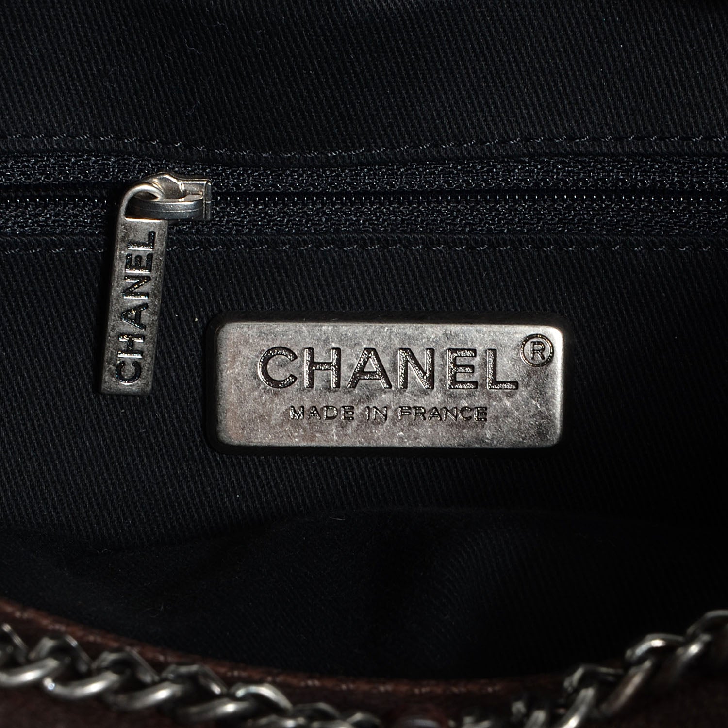 Chanel Caviar Outdoor Ligne Large Hobo Brown 7 of 7