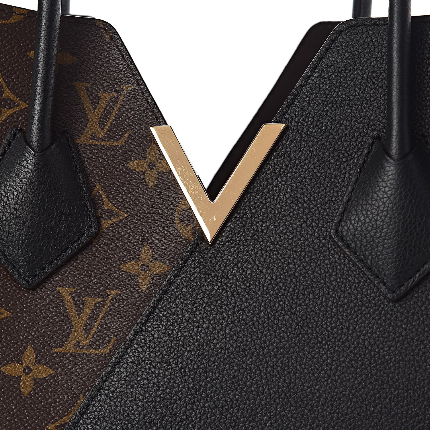 Louis Vuitton Calfskin Monogram Kimono Tote Black 10 of 10