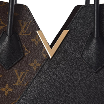 Louis Vuitton Calfskin Monogram Kimono Tote Black 10 of 10