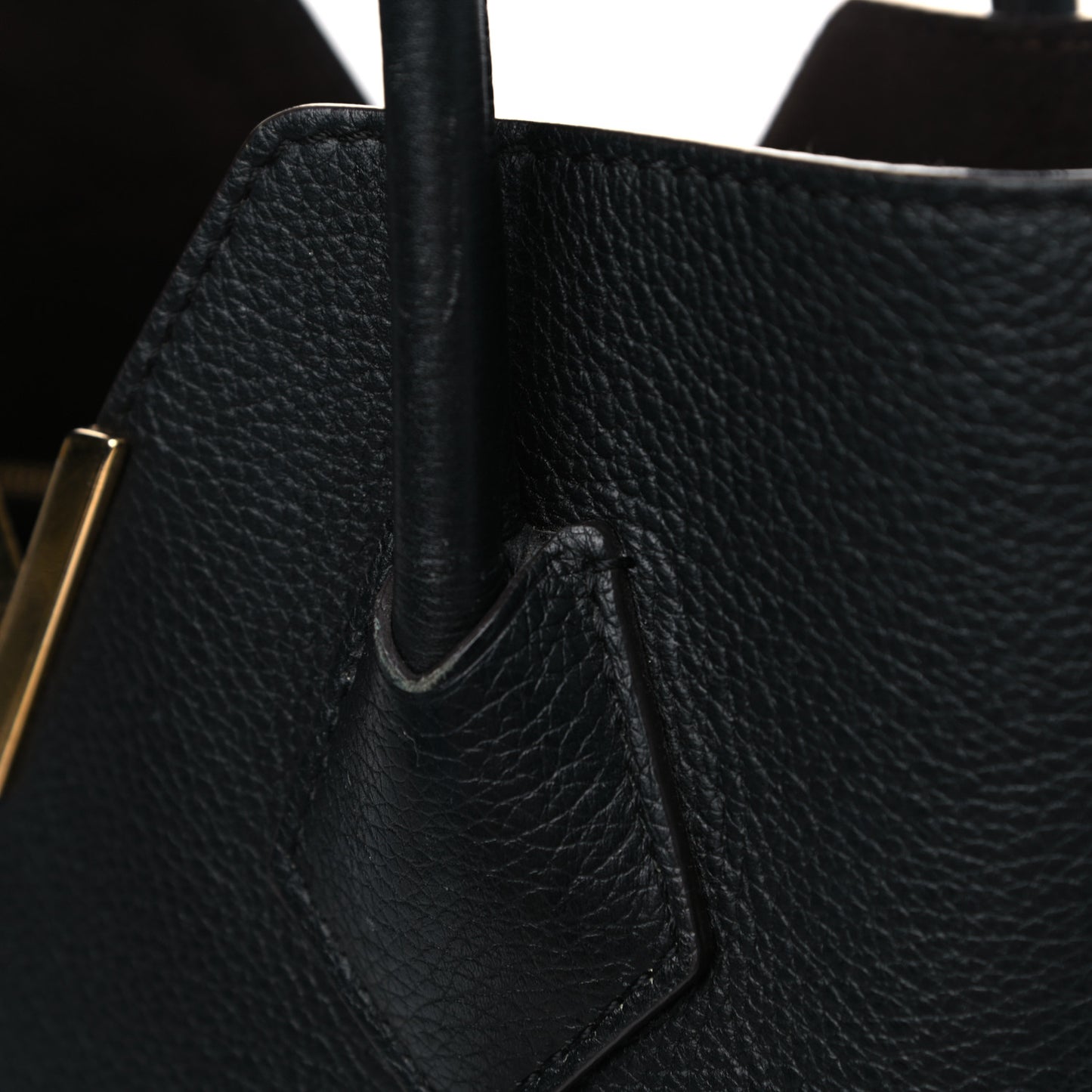 Calfskin Monogram Kimono Tote PM Black