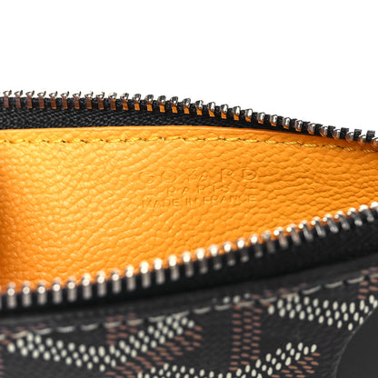 Goyard Goyardine Bourbon Zipped Card Holder Black 6 of 8