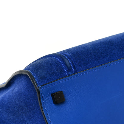 Celine Suede Medium Phantom Luggage Colbalt Blue 31 of 34