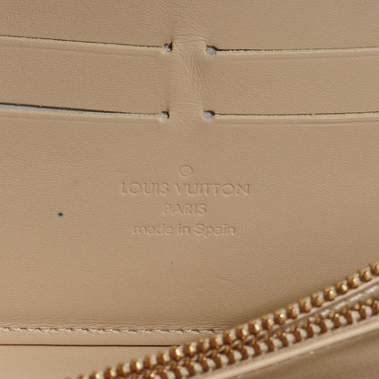 Louis Vuitton Vernis Leopard Zippy Wallet Blanc Corail 5 of 7