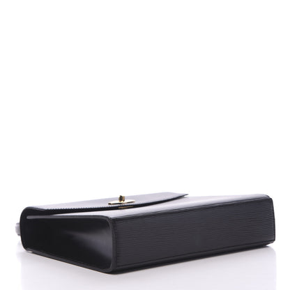 Louis Vuitton Epi Malesherbes Black 3 of 10
