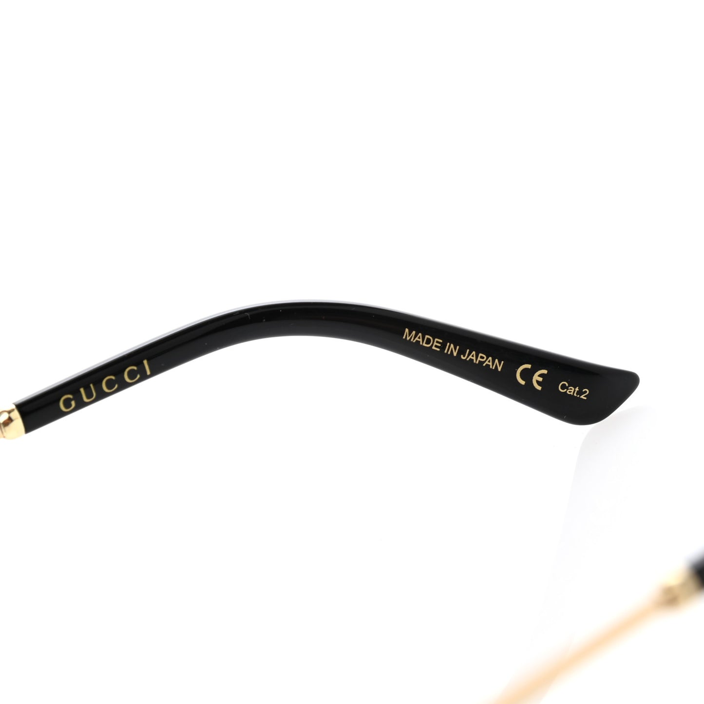 Acetate Web Sunglasses GG0204SK Black