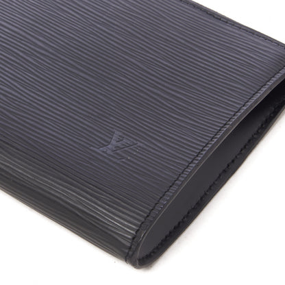 Louis Vuitton Epi Pochette Accessories 24 Black 4 of 8