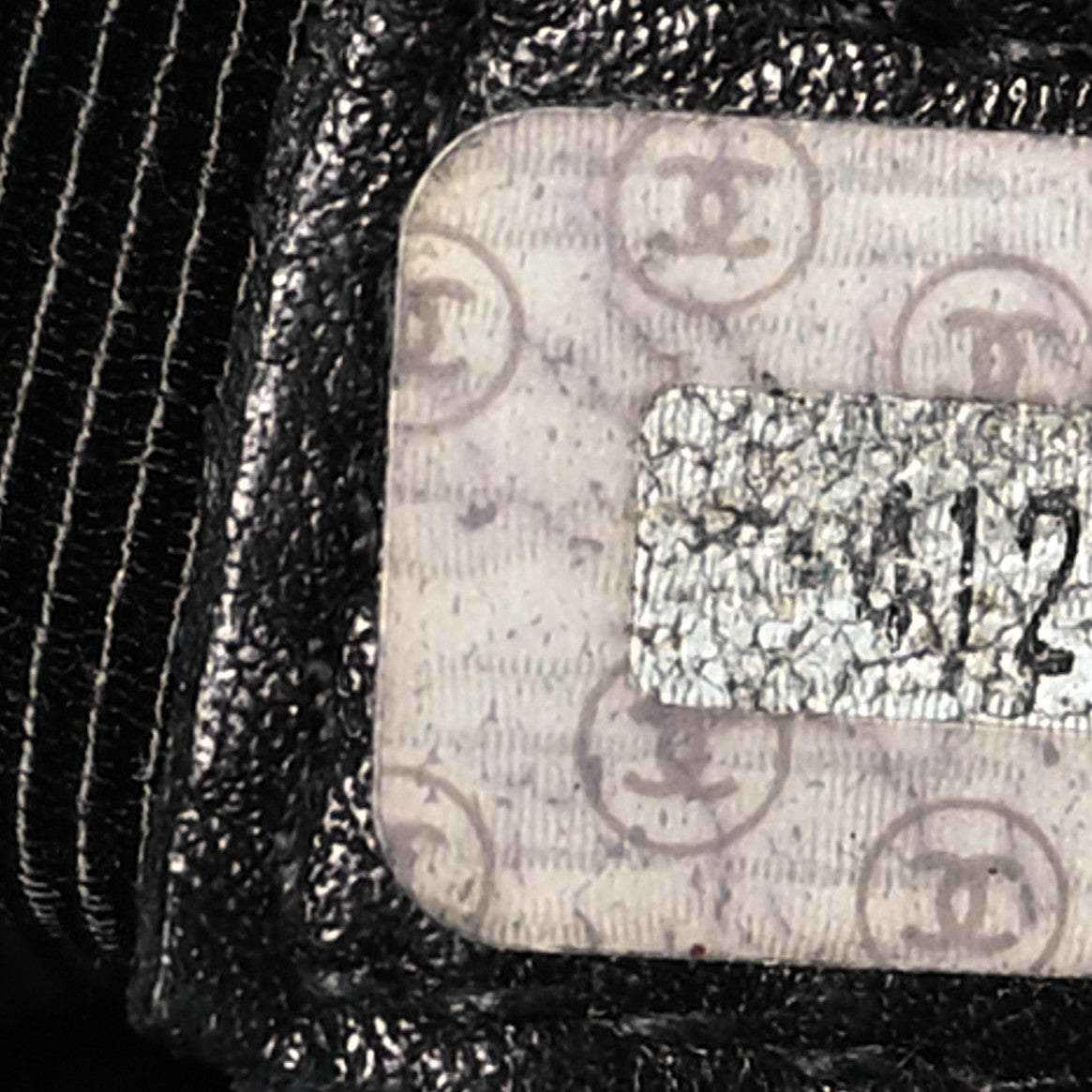 Chanel Calfskin Stitched XL Weekender Black 7 of 11