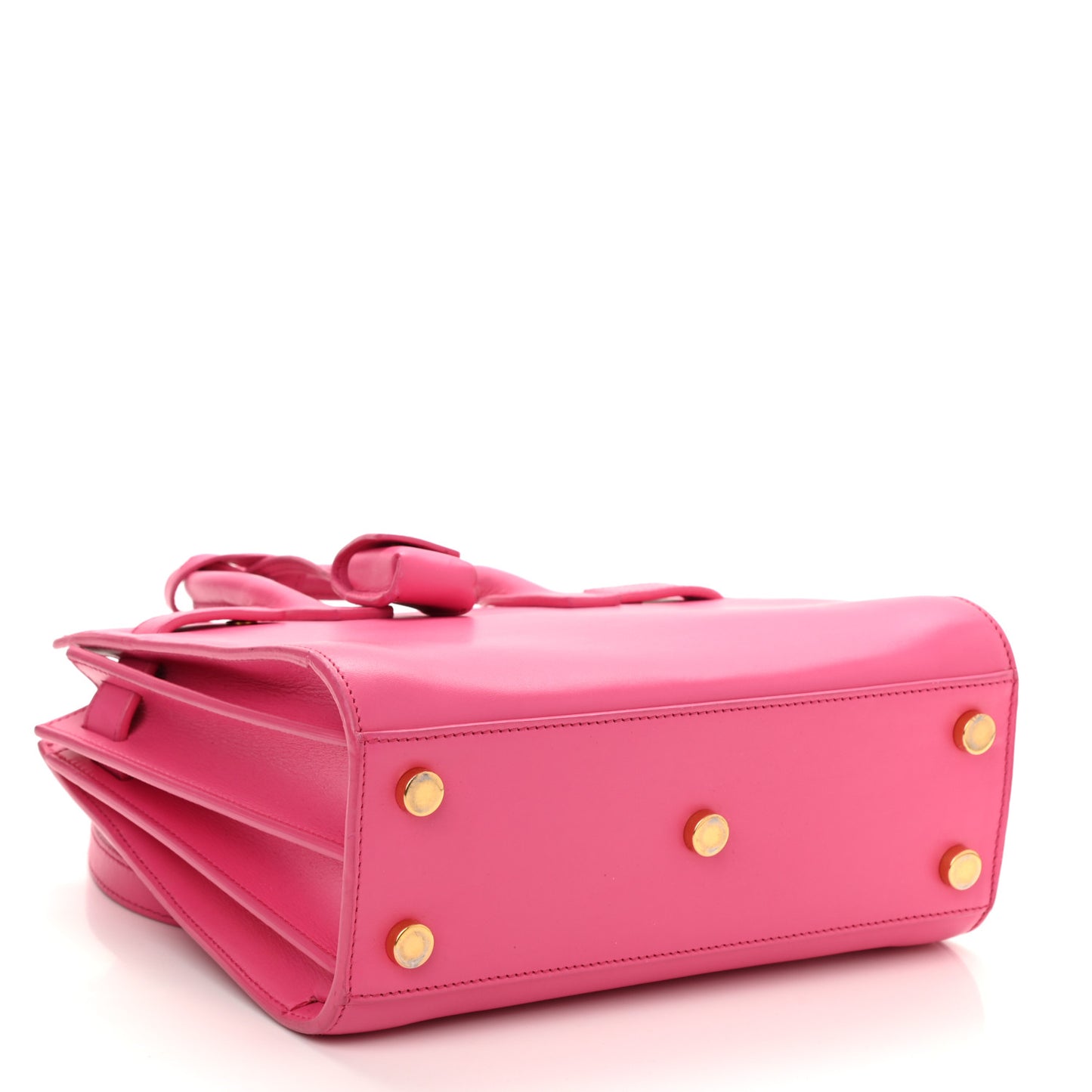 Calfskin Nano Sac De Jour Lipstick Fuchsia
