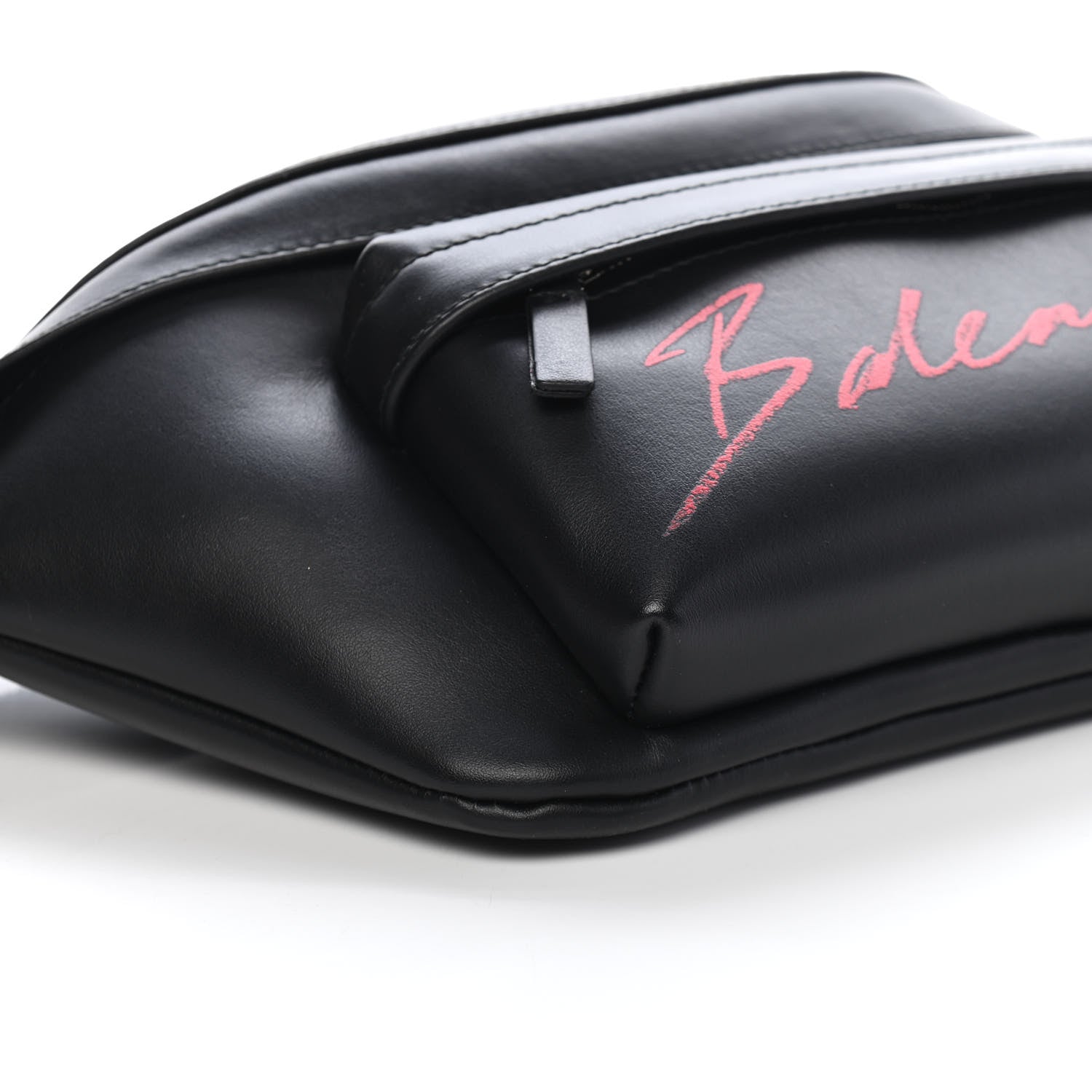 Balenciaga Supple Calfskin Signature Logo Large Everyday Beltpack Black 8 of 9