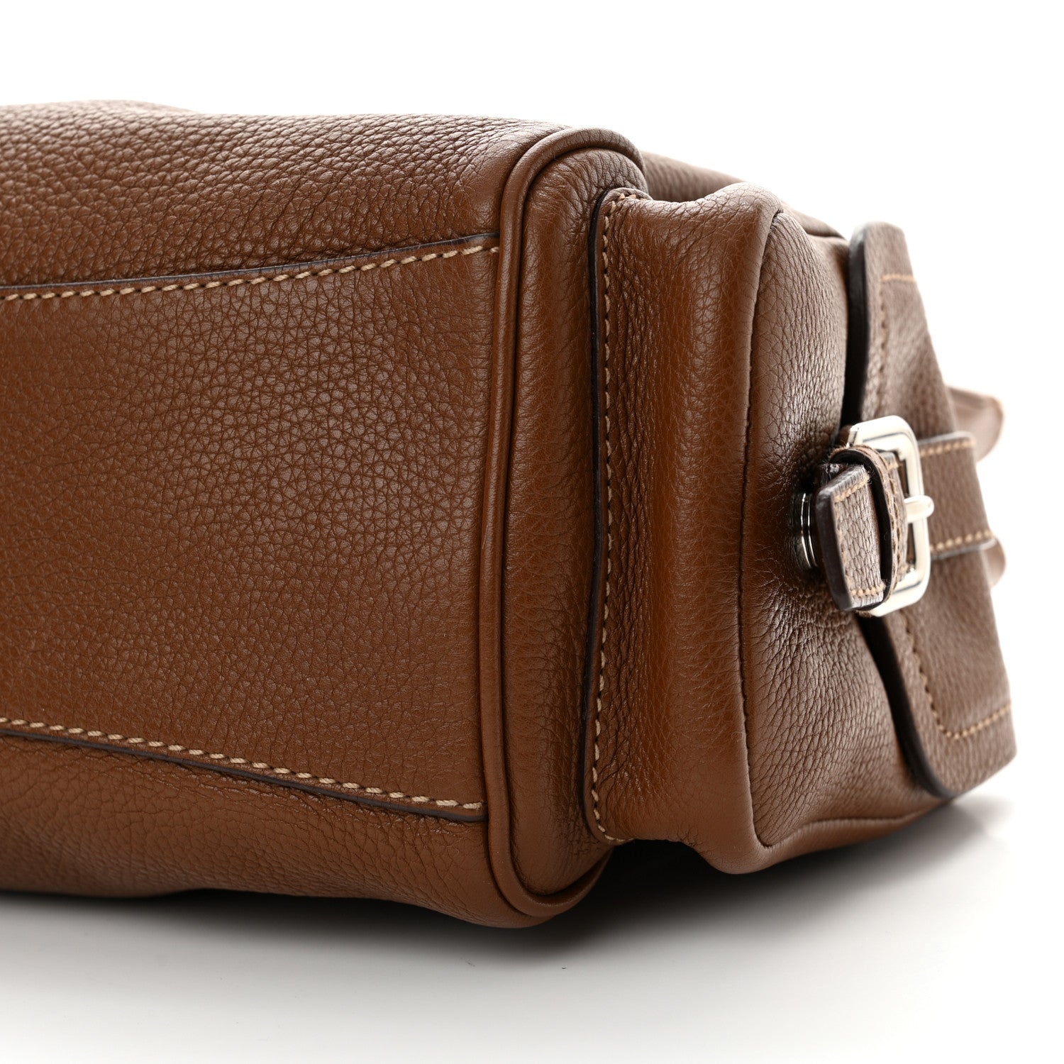 Prada Vitello Daino Shoulder Bag Nocciolo 10 of 10