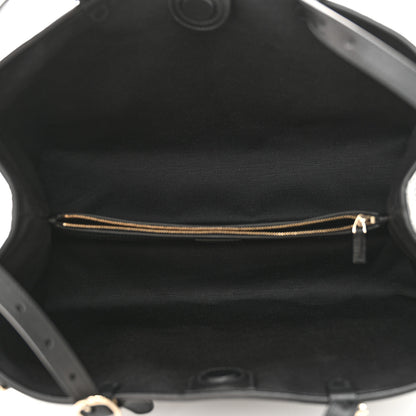 Gucci GG Calfskin Embossed Calfskin Large Tote Bag Black 5 of 12