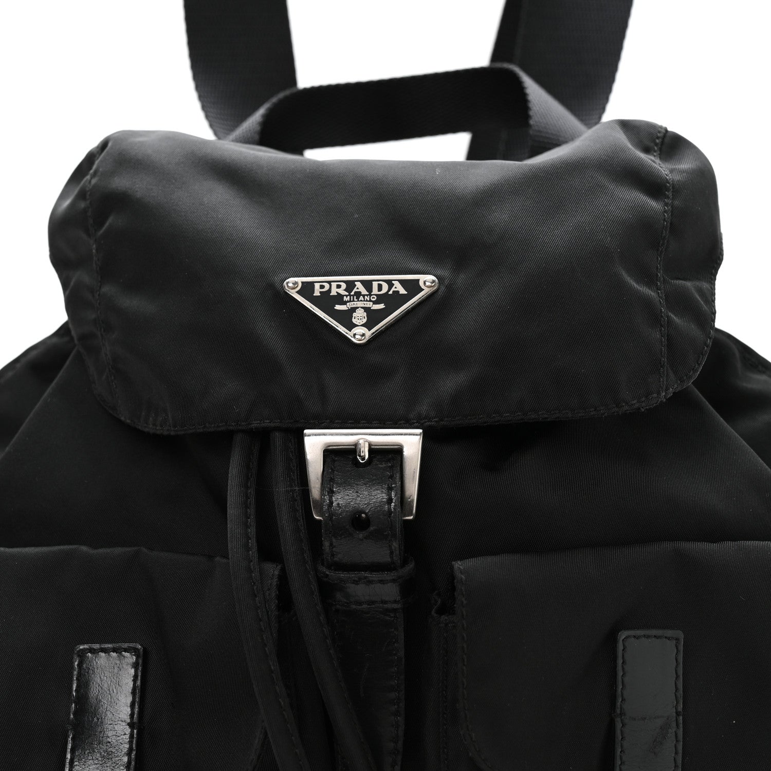 Prada Nylon Vela Small Backpack Black 8 of 10