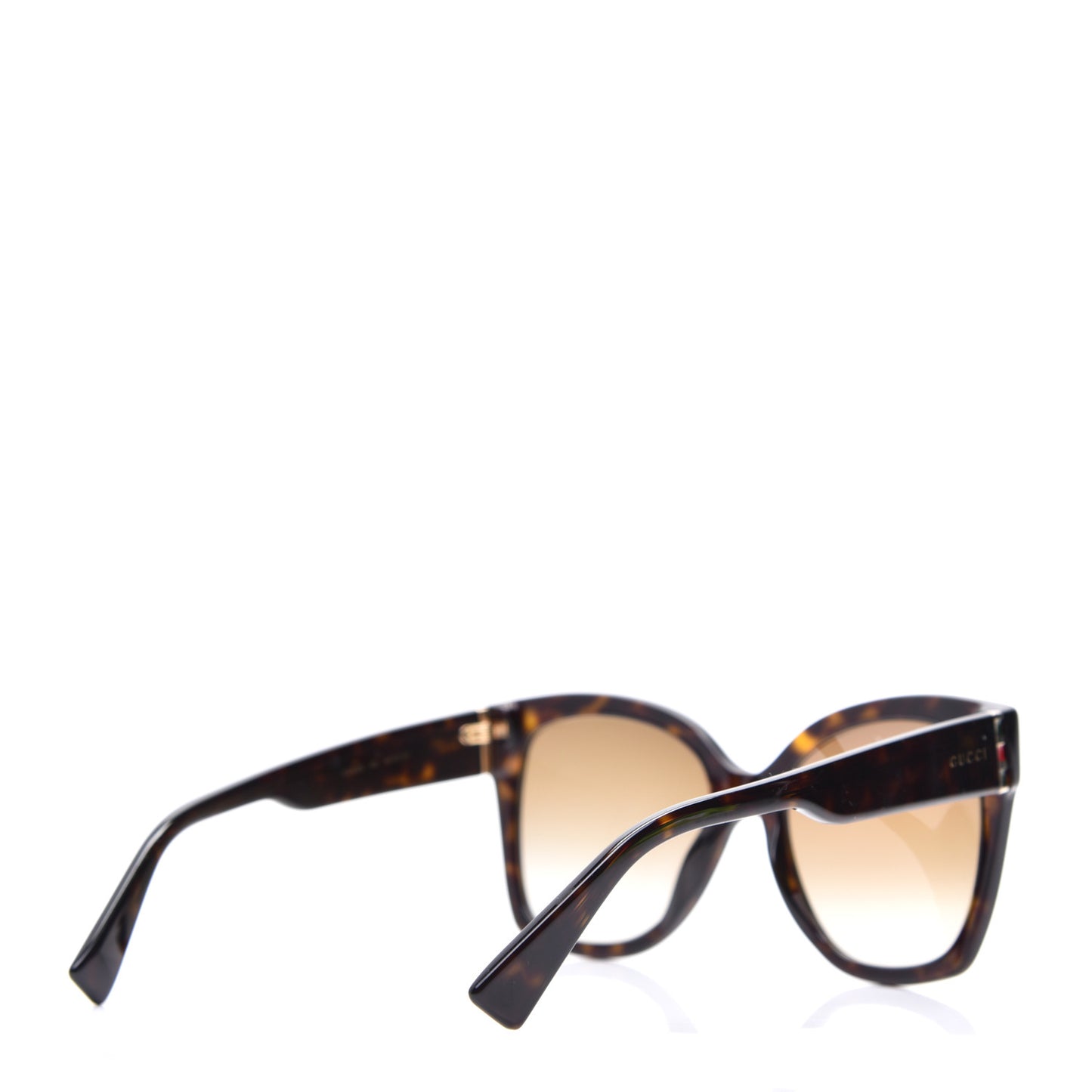 Acetate Square Frame Sunglasses GG0459S Tortoise