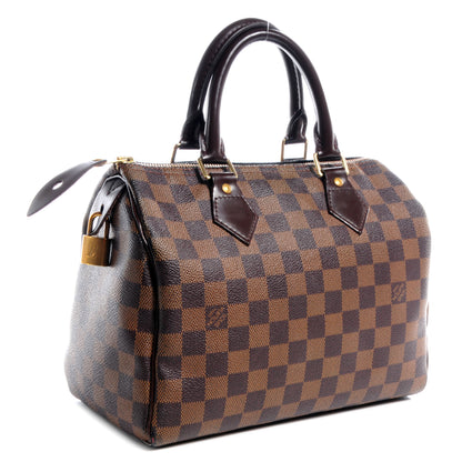 Louis Vuitton Damier Ebene Speedy 25 3 of 7