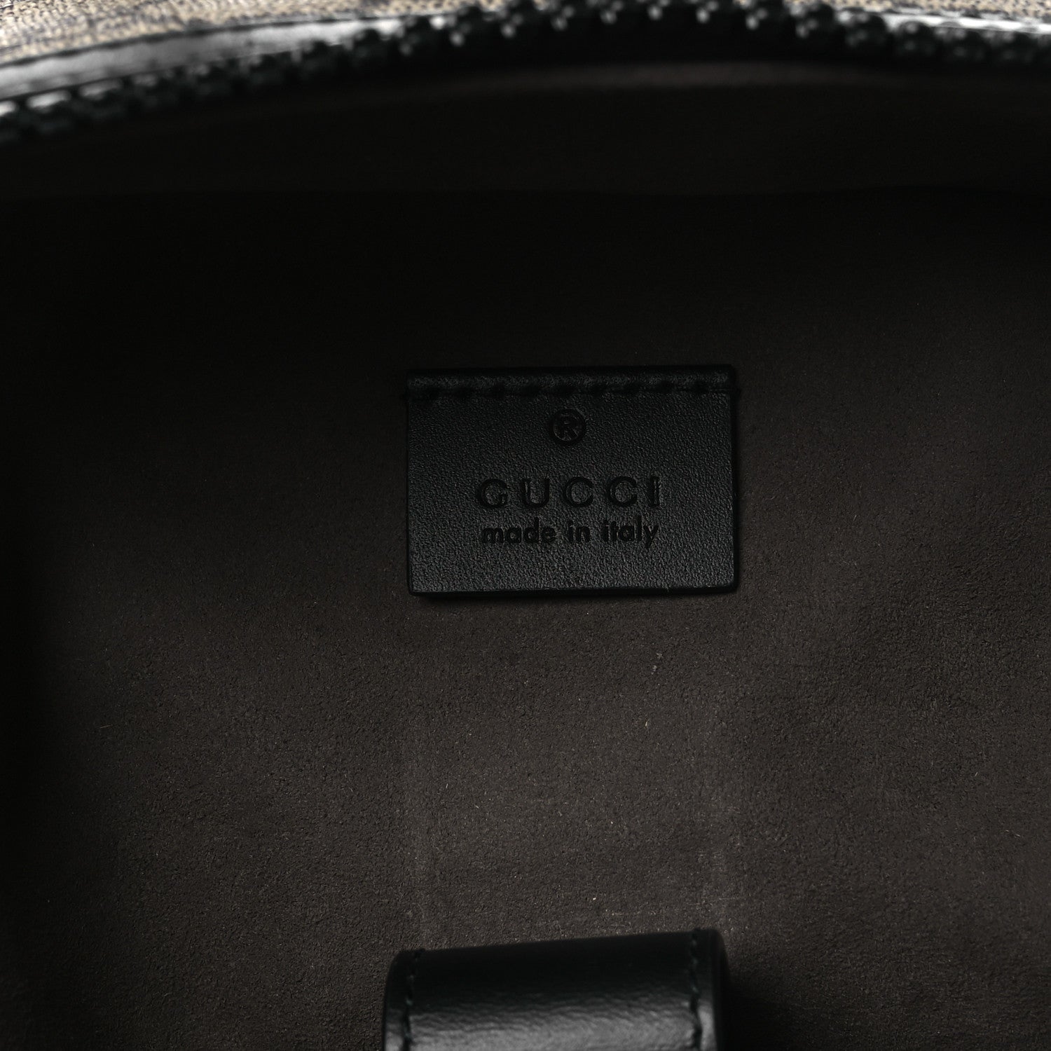 Gucci GG Supreme Monogram Medium Backpack Black 6 of 11
