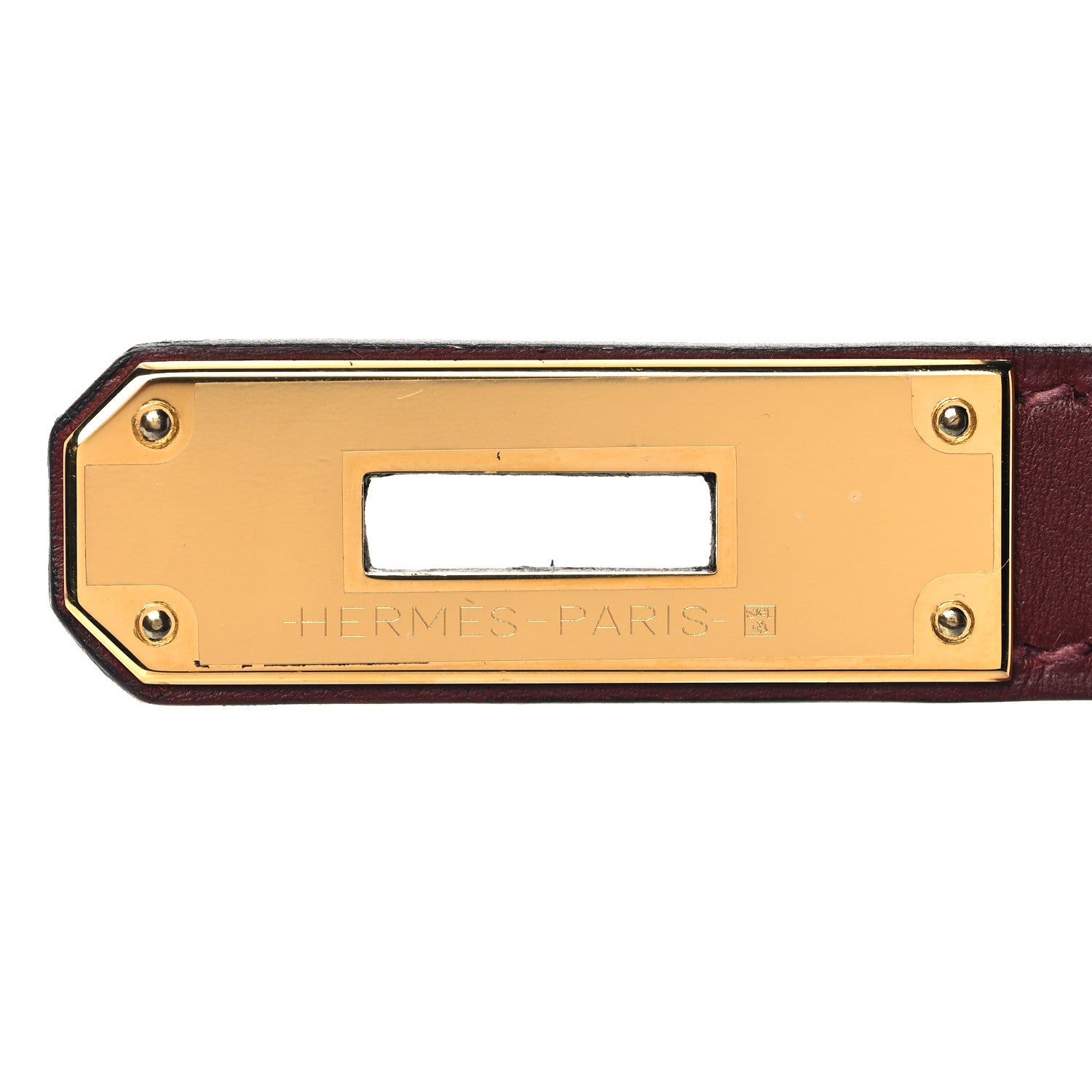 Hermes Taurillon Clemence Sombrero Birkin 30 Rouge H 29 of 37