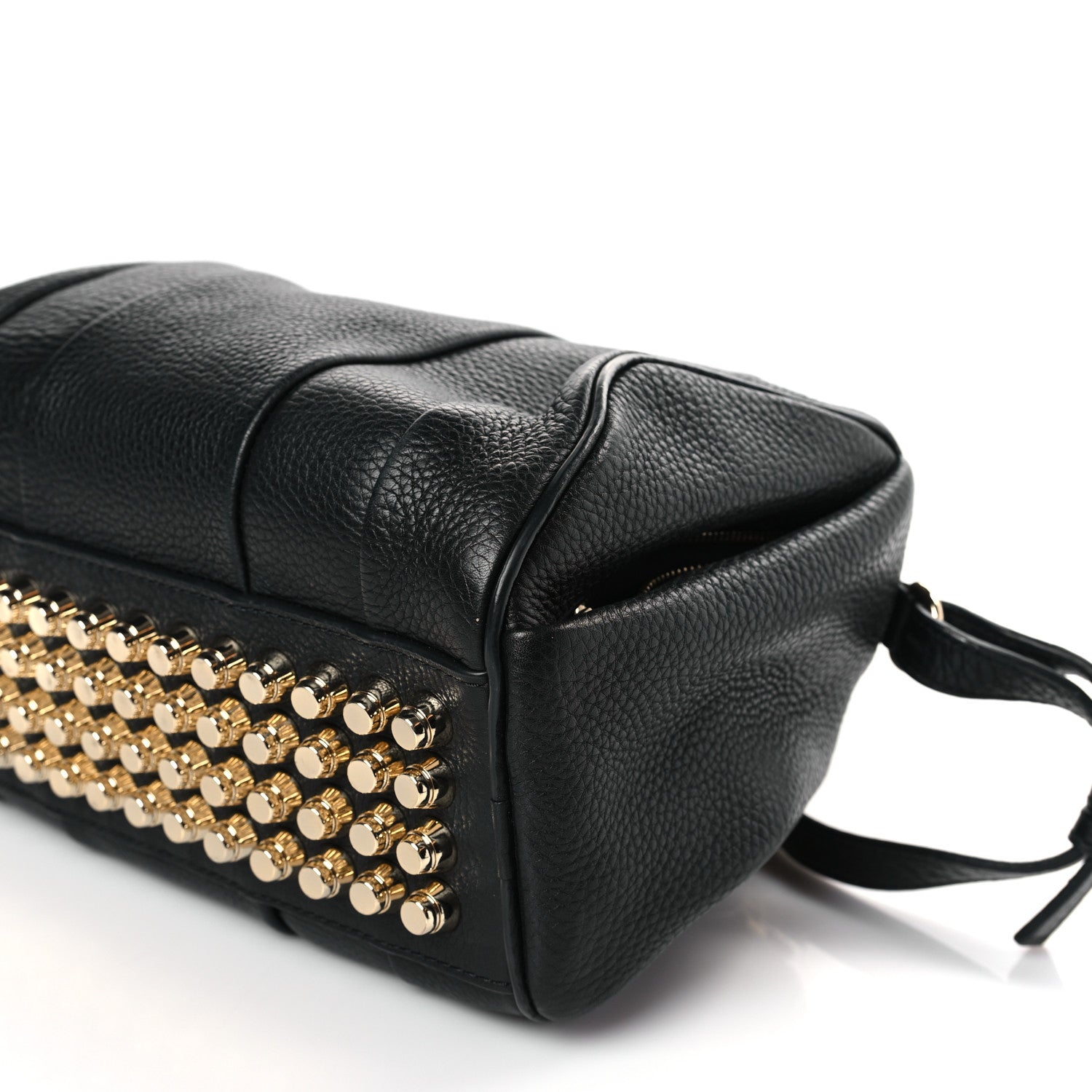 Alexander Wang Pebbled Lambskin Rocco Black Pale Gold Hardware 8 of 8