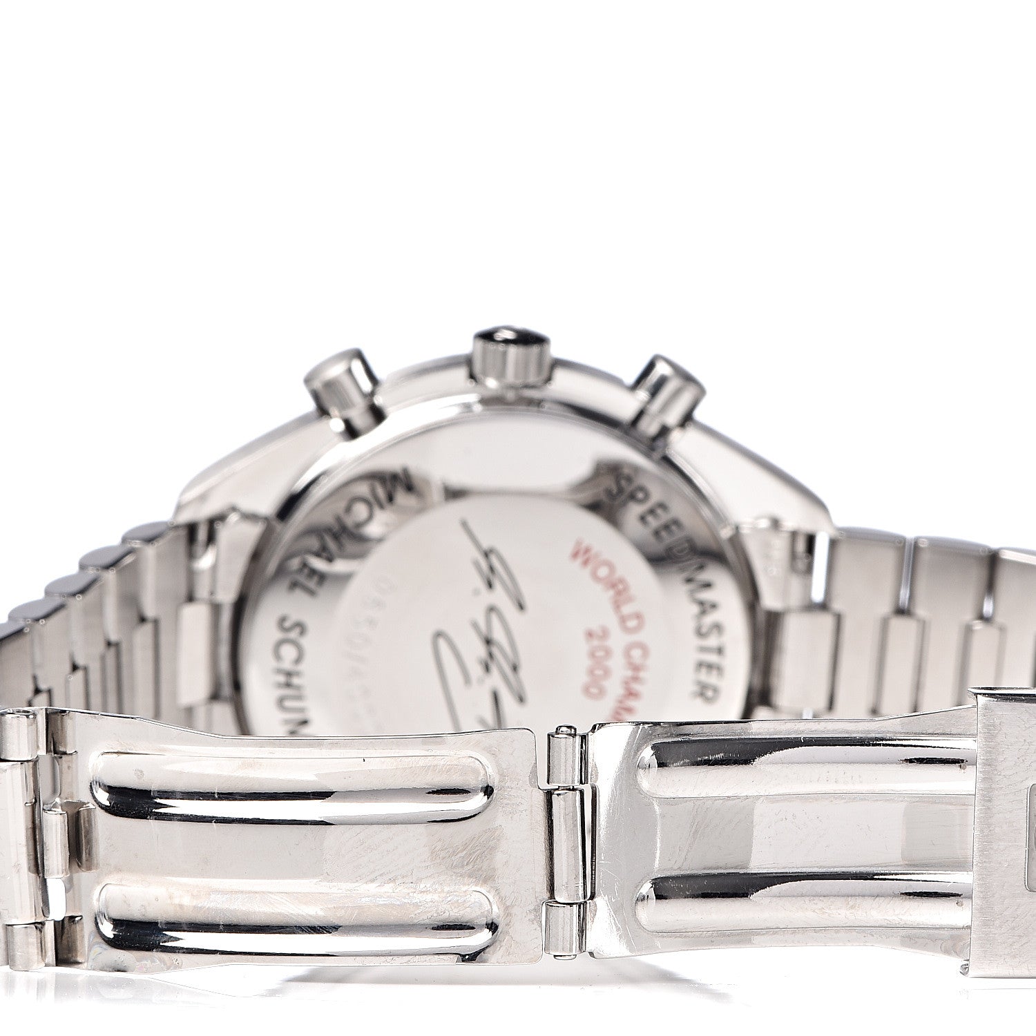 Omega Stainless Steel 40mm Speedmaster Racing Michael Schumacher Automatic Watch 3517.30 6 of 7