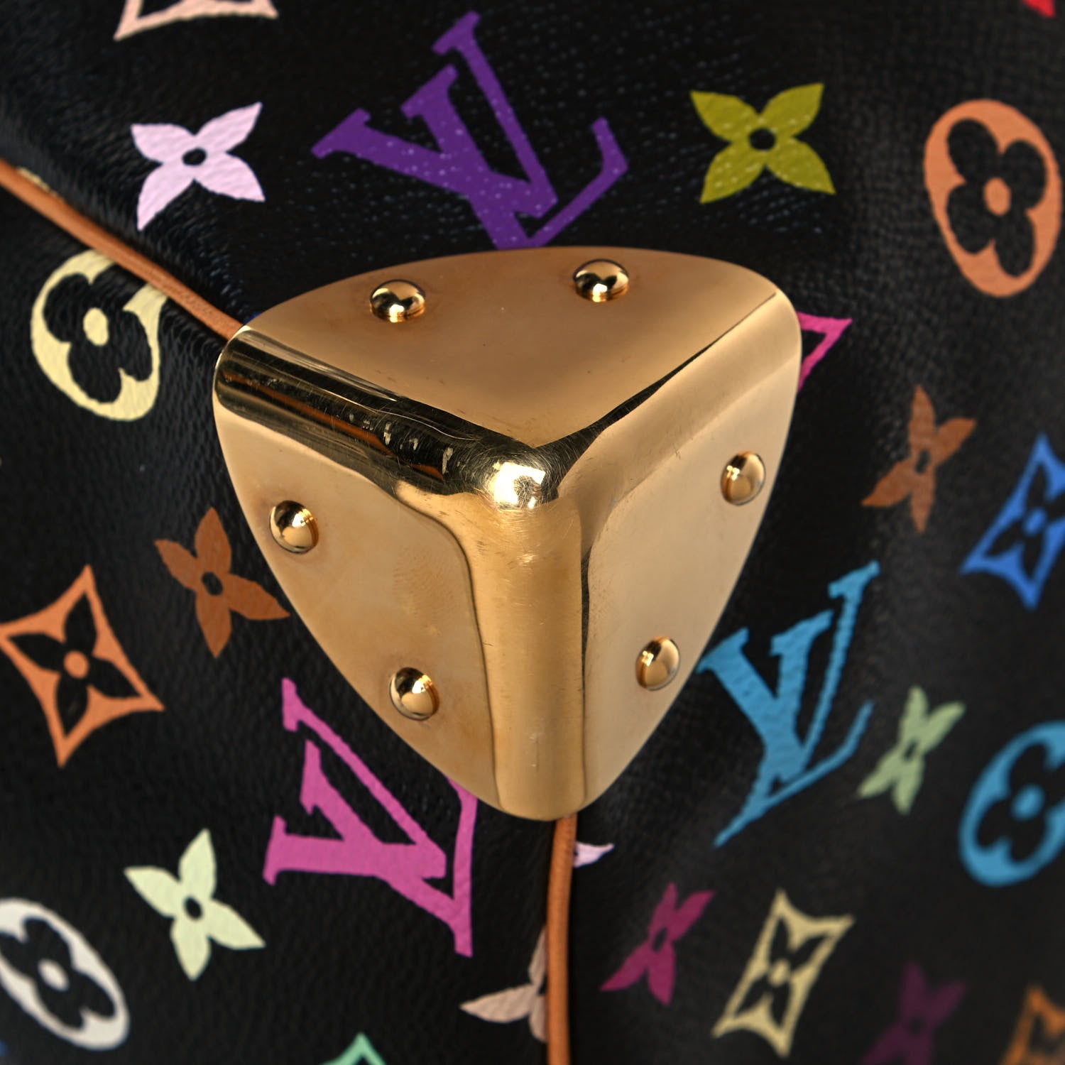 Louis Vuitton Monogram Multicolor Speedy 30 Black 8 of 14