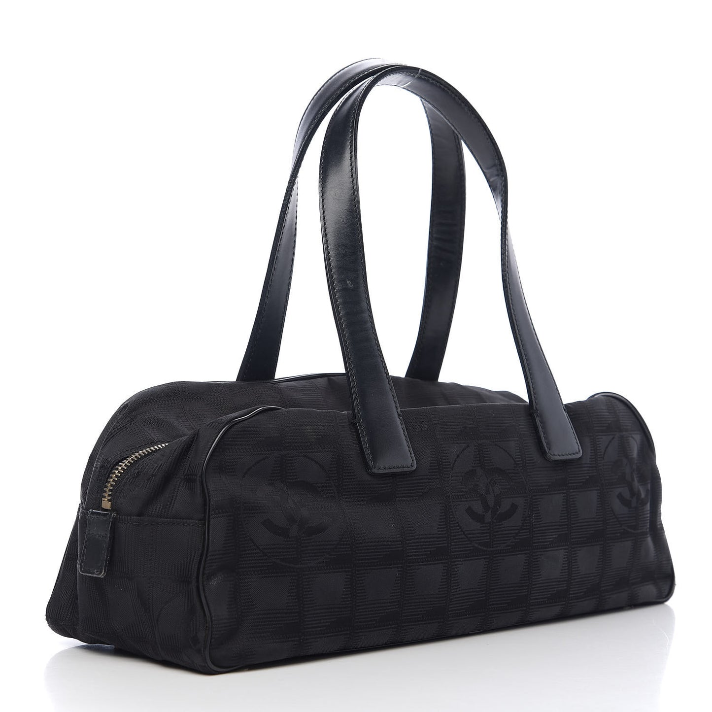 Nylon Travel Bowler Black
