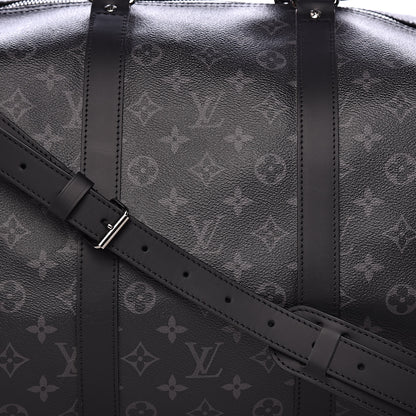 Louis Vuitton Monogram Eclipse Keepall Bandouliere 55 10 of 10