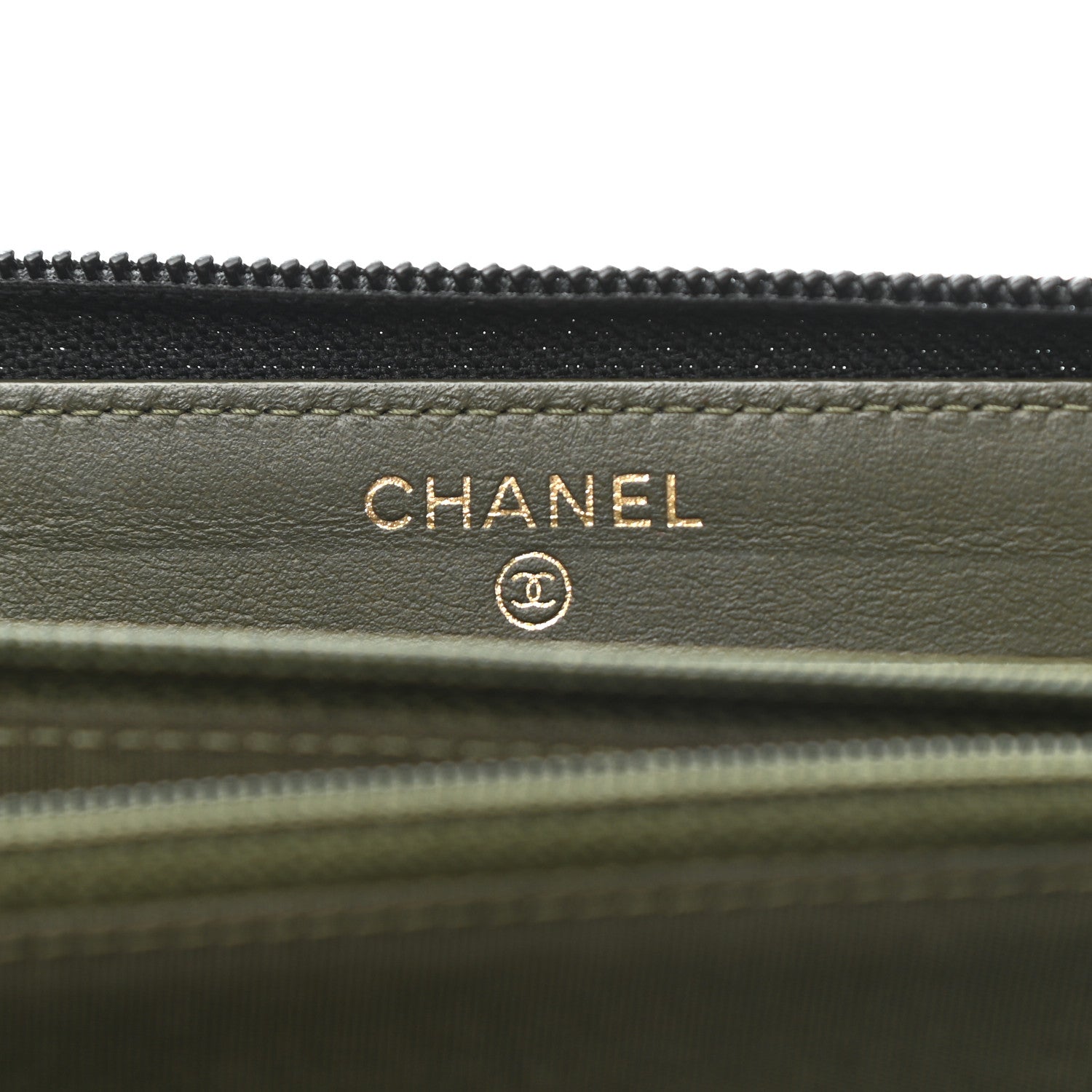 Chanel Caviar Quilted Small Boy Zip Around Wallet Black 6 of 8