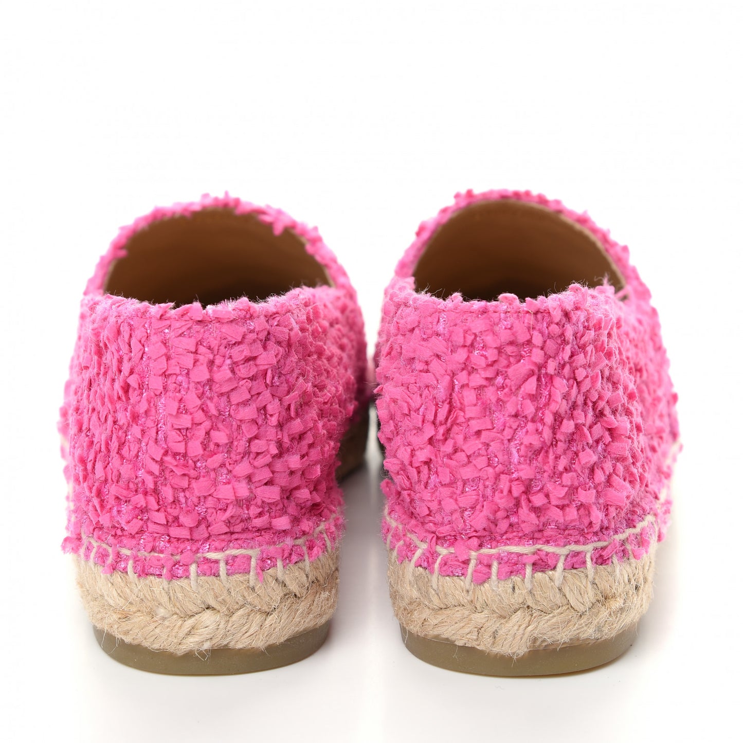 Tweed CC Espadrilles 41 Dark Pink Navy