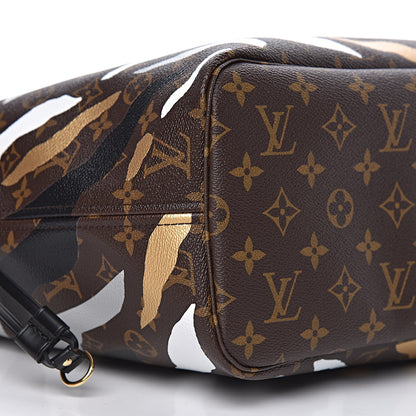 Louis Vuitton X LOL Monogram Neverfull MM Gold Silver 9 of 11