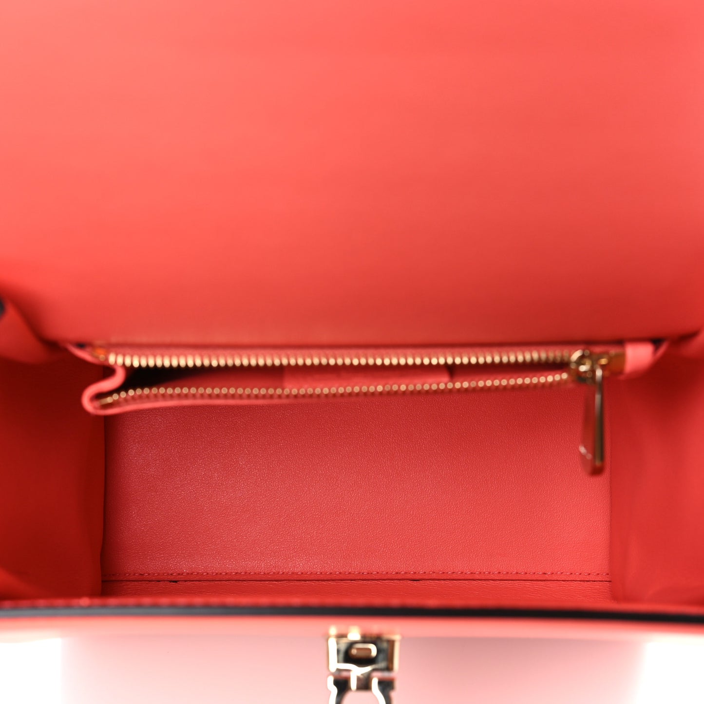 Smooth Calfskin Small Boxyz Orange