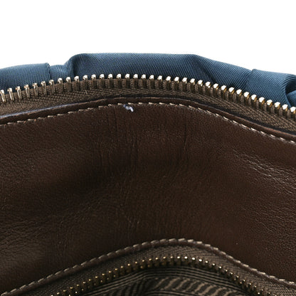 Prada Tessuto Nylon Gaufre Shopping Satchel Bleuette 9 of 10