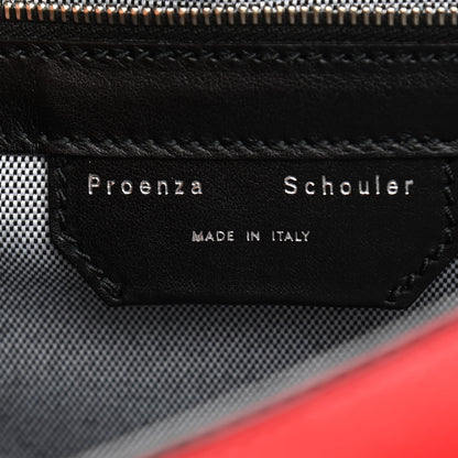 Proenza Schouler Lambskin Tiny PS1 Satchel Red 5 of 9