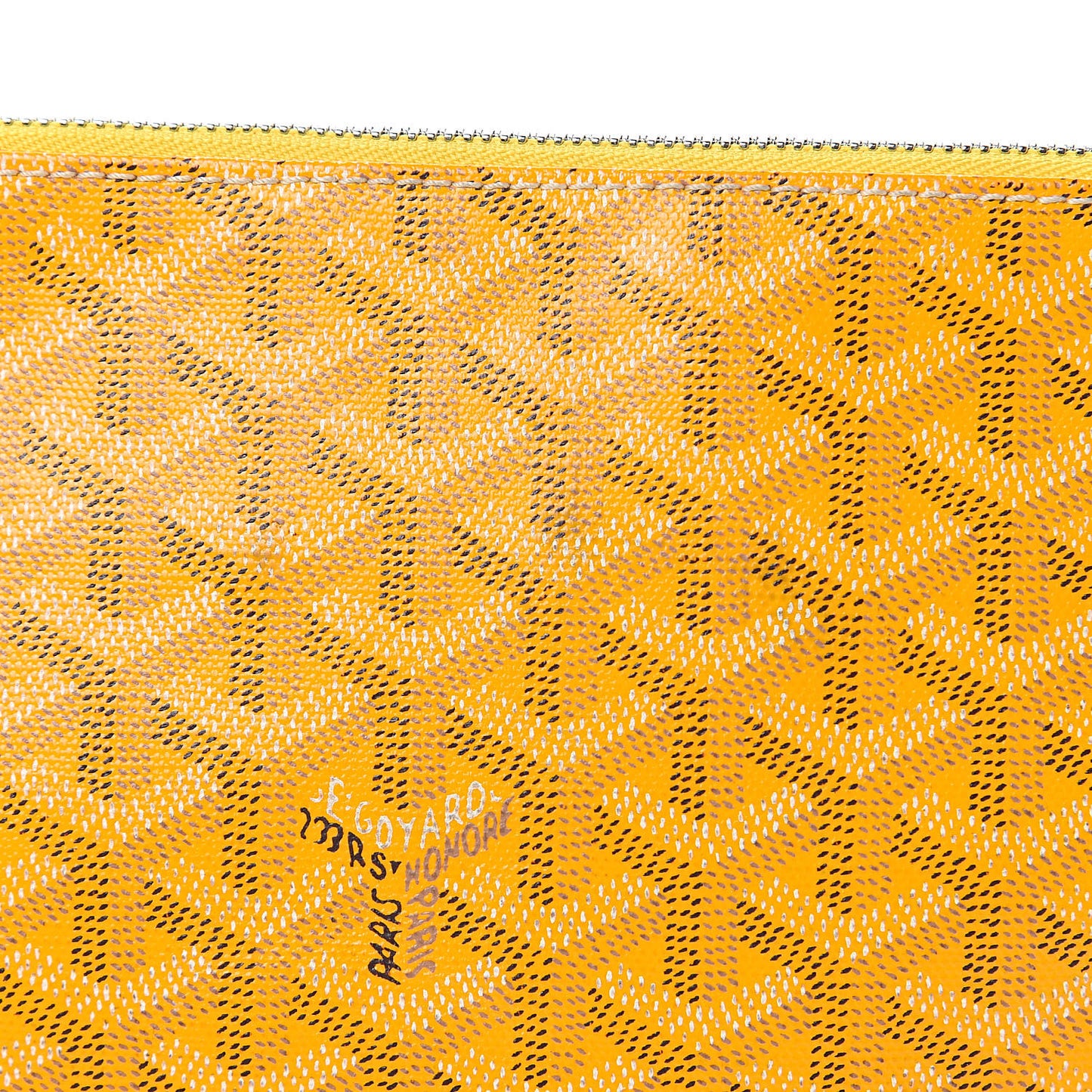 Goyardine Senat Pochette MM Yellow