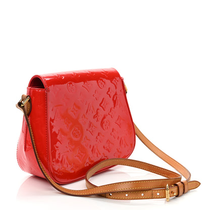 Louis Vuitton Vernis Bellflower PM Rouge Grenadine 3 of 16